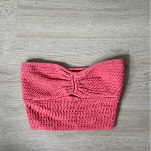 American Eagle Outfitters Coral Knit Top